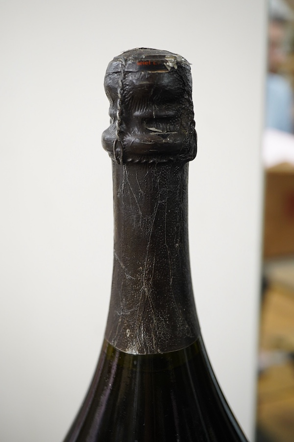 A magnum bottle of Dom Perignon 1983